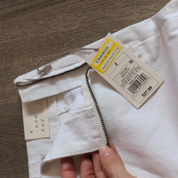 Skinny White Pants - Picture 3 of 5